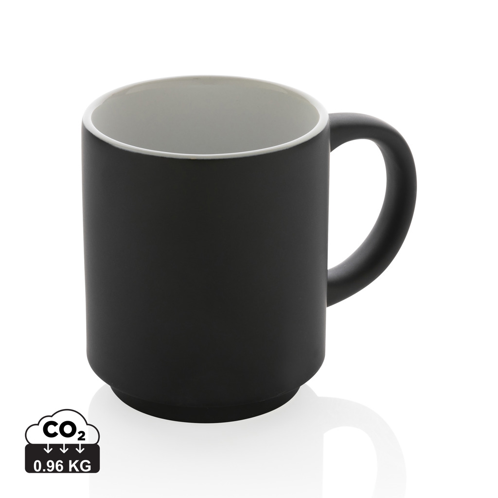 XD Collection Ceramic stackable mug 180ml