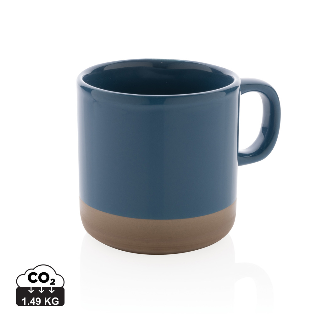 XD Collection Glazed ceramic mug 360ml