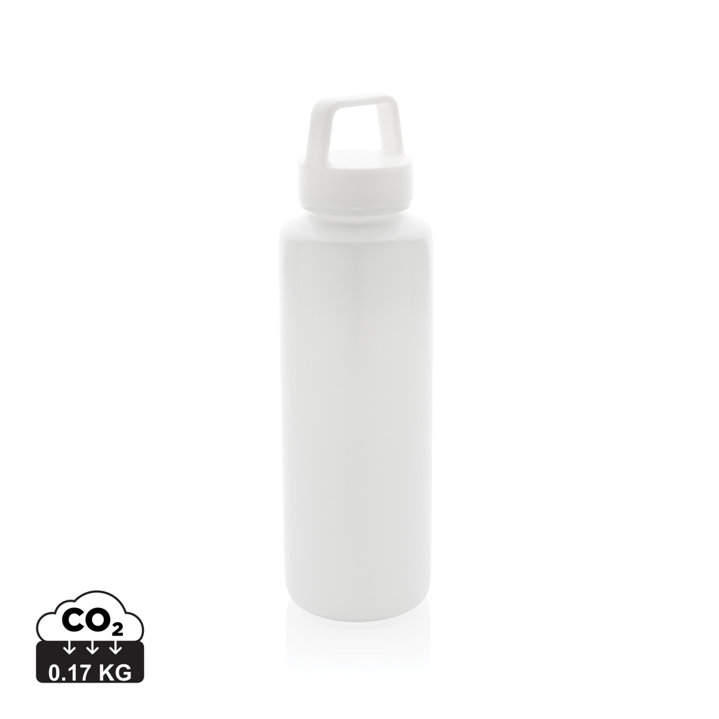 XD Collection RCS certified recycled PP water bottle with handle