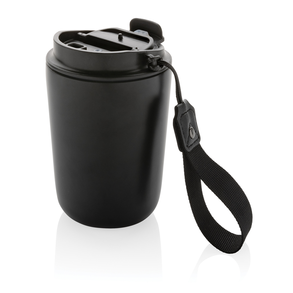 XD Collection Cuppa RCS re-steel vacuum tumbler with lanyard