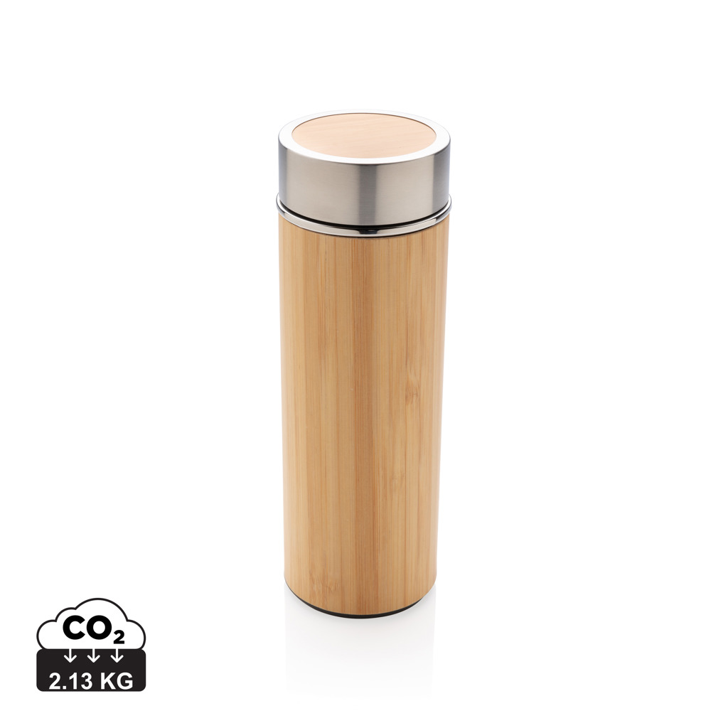 XD Collection Leak proof bamboo vacuum bottle