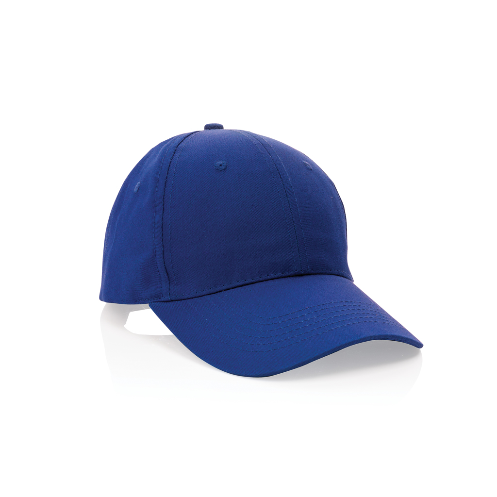 XD Collection Impact 6 panel 190gr Recycled cotton cap with AWARE™ tracer