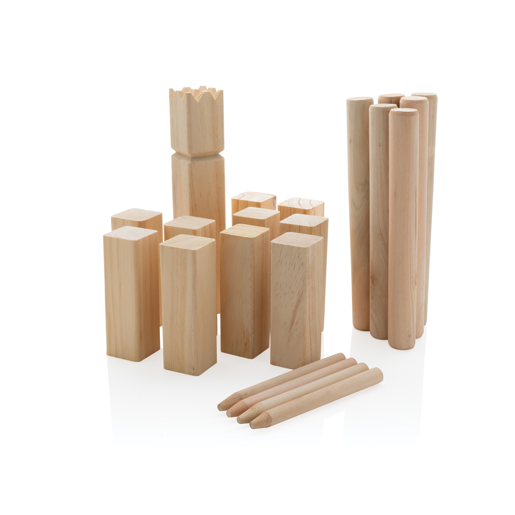 XD Collection Wooden kubb set