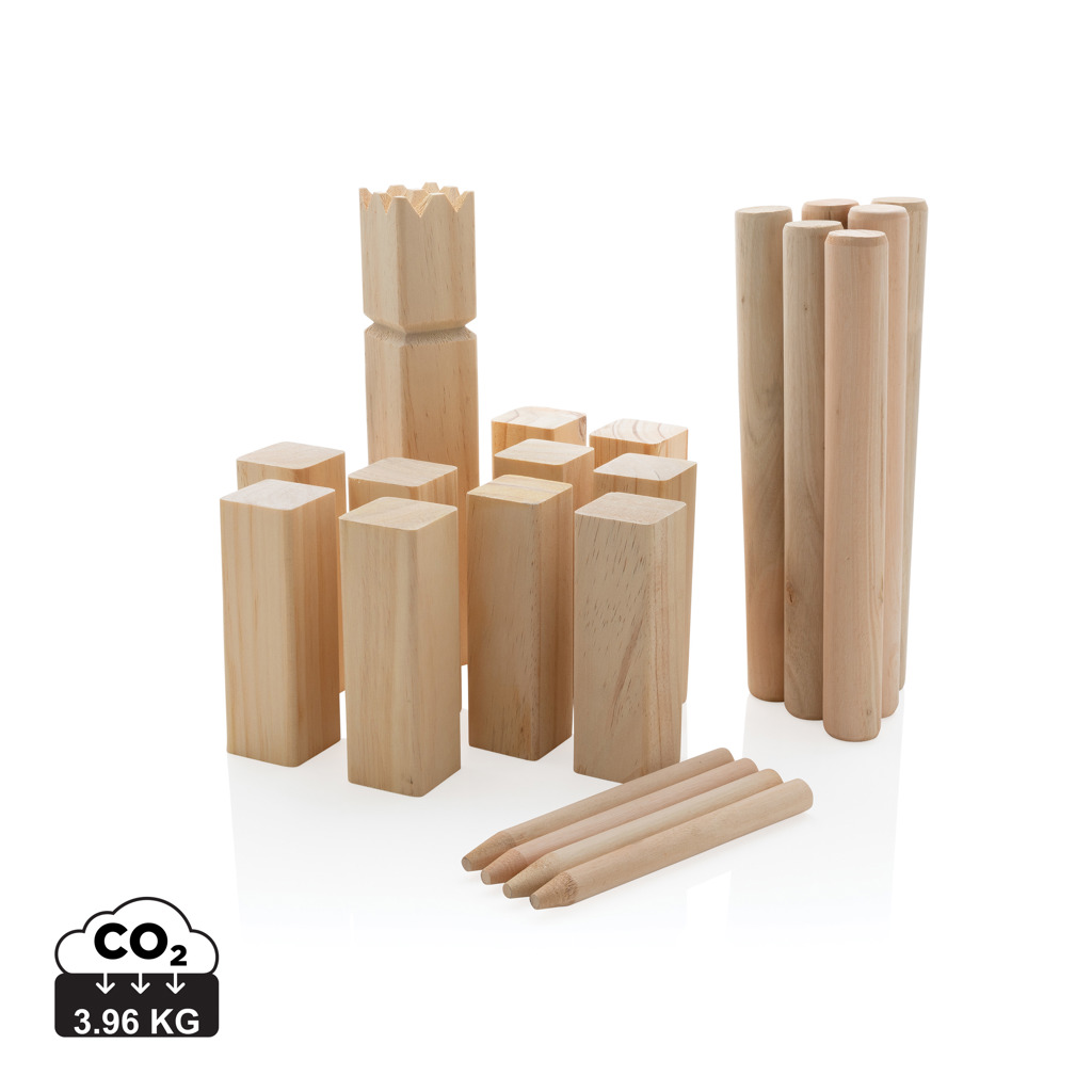 XD Collection Wooden kubb set