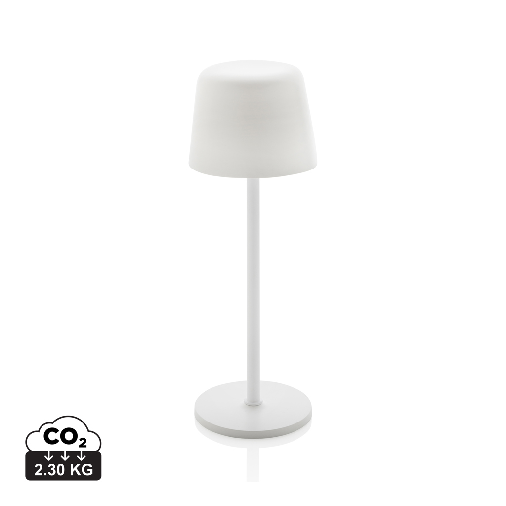 XD Collection Zenic RCS recycled plastic USB re-chargable table lamp