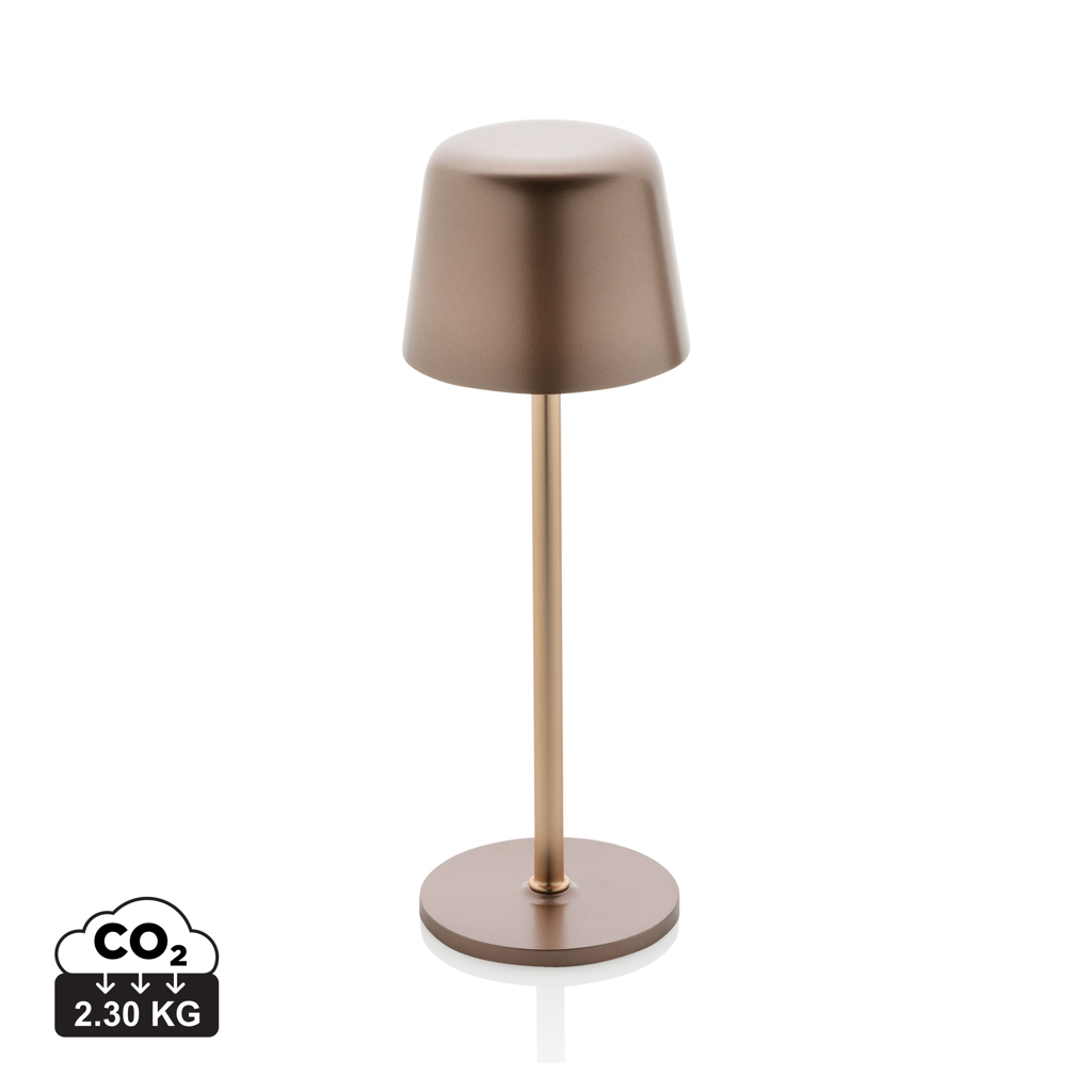 XD Collection Zenic RCS recycled plastic USB re-chargable table lamp