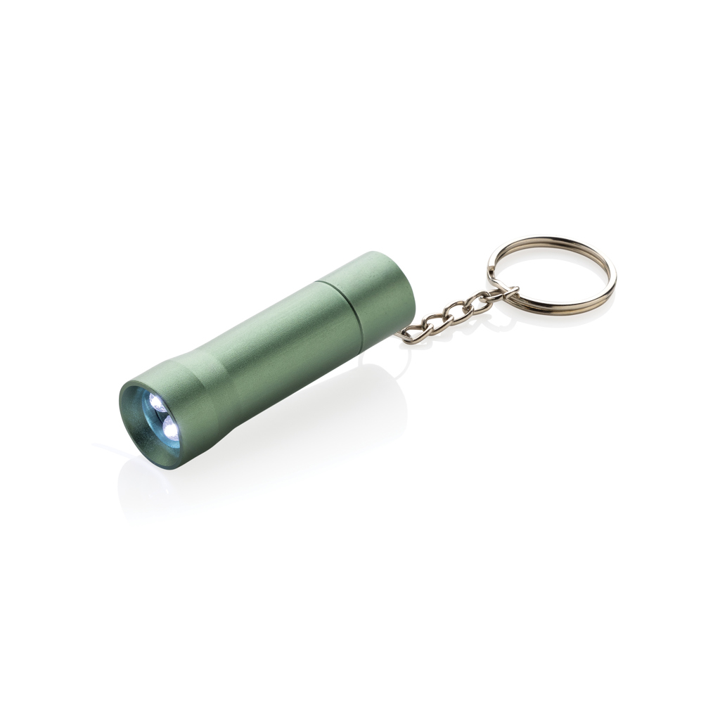 XD Collection Flash RCS recycled aluminium keychain torch