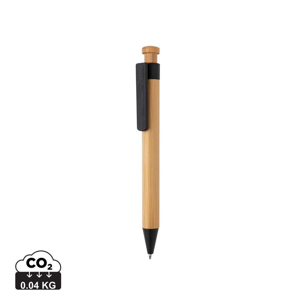 XD Collection Bamboo pen with wheatstraw clip