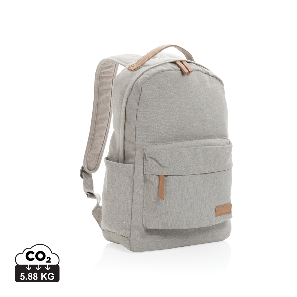XD Collection Impact AWARE™ 16 oz. recycled canvas backpack