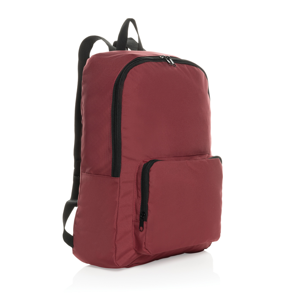 XD Collection Dillon AWARE™ RPET foldable classic backpack