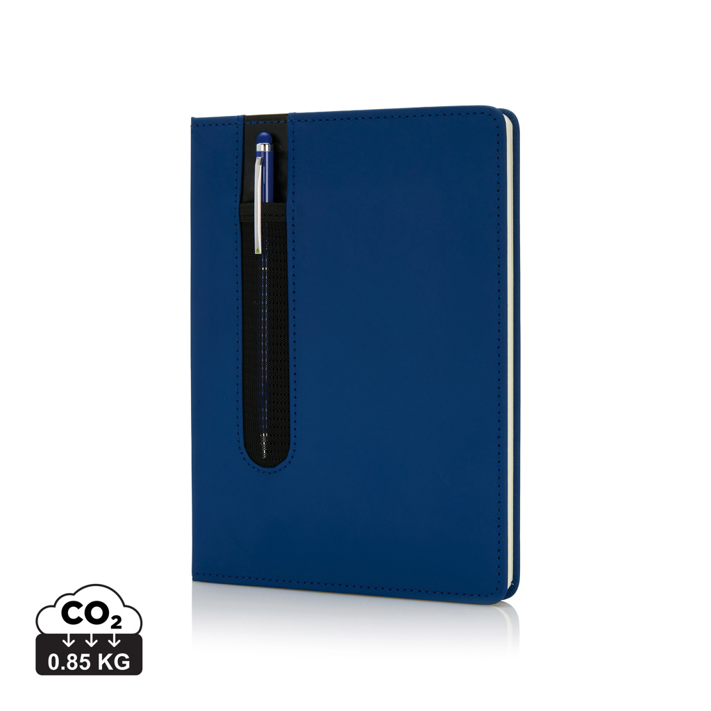 XD Collection Standard hardcover PU A5 notebook with stylus pen