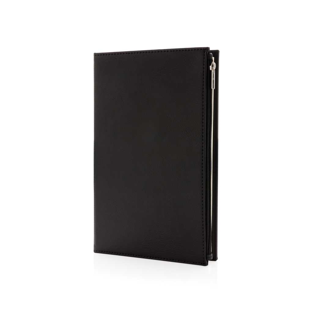 Swiss Peak Swiss Peak A5 PU notebook with zipper pocket