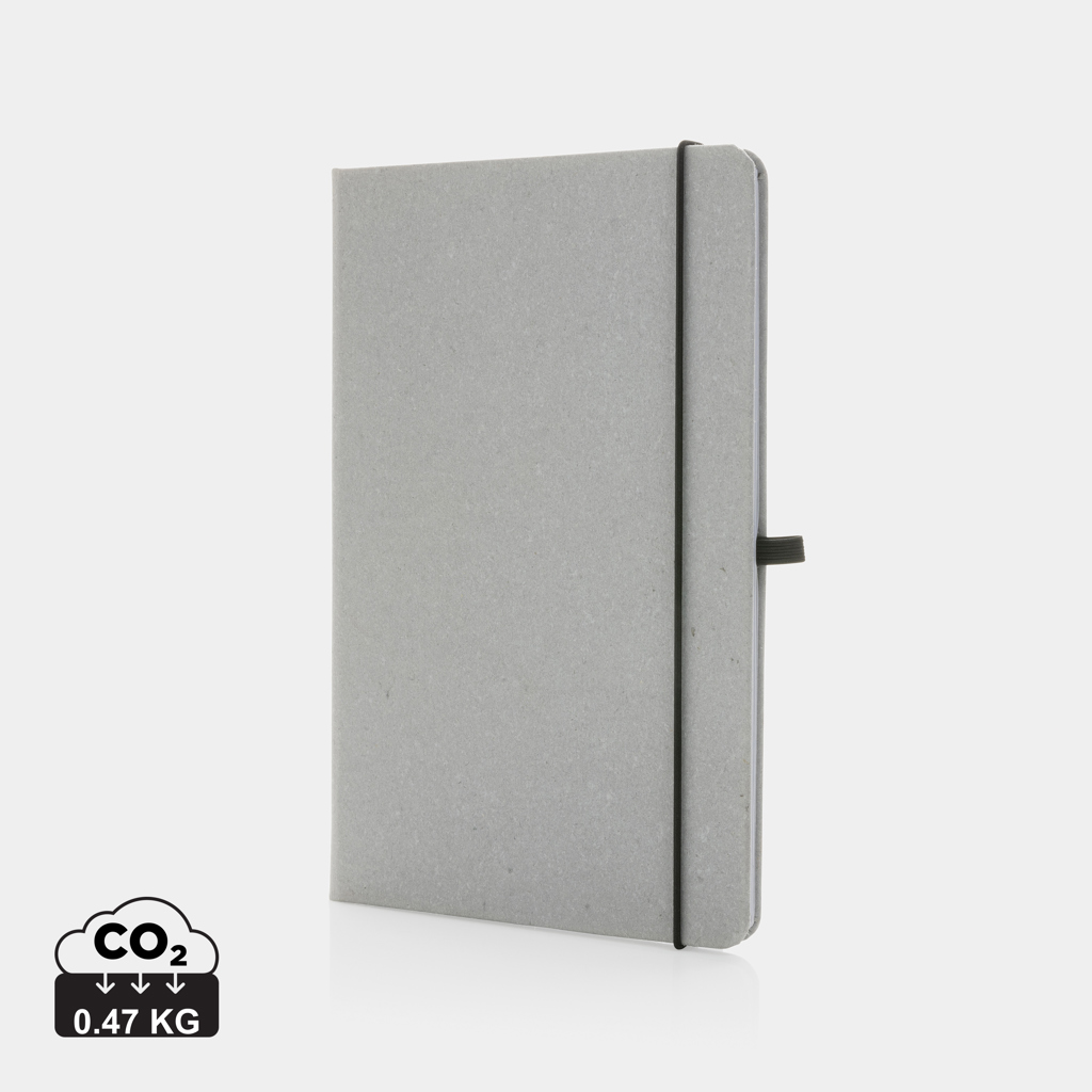XD Collection GRS Recycled leather hardcover notebook A5
