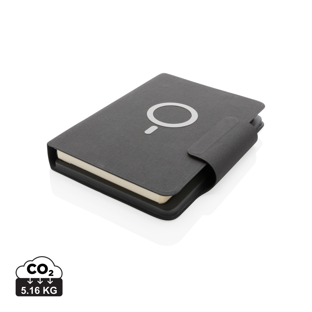 XD Xclusive Artic Magnetic 10W wireless charging A5 notebook