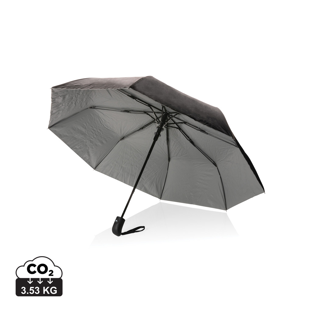 XD Collection 21″ Impact AWARE™ RPET 190T Pongee dual colour mini umbrella