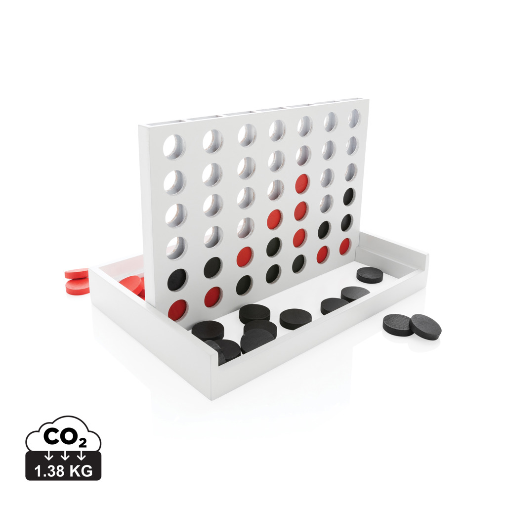 XD Collection Connect four wooden game