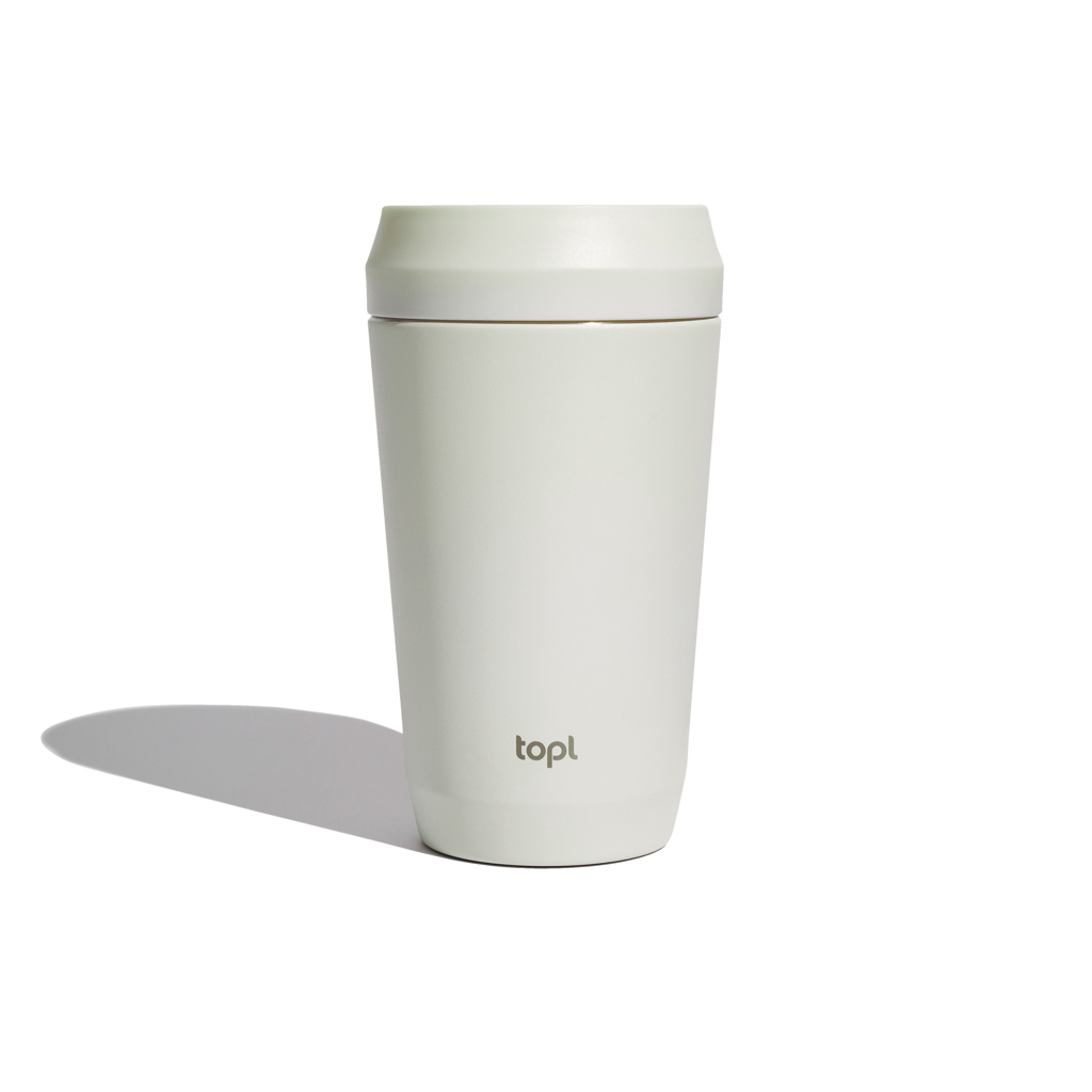 Topl Topl Recycled Steel To Go Tumbler Patented 360 Lid 354ml