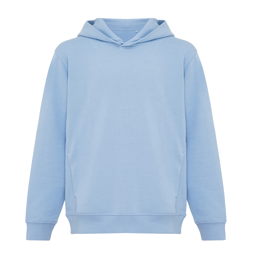 iqoniq IQONIQ Yengo kids recycled cotton hoodie with sidepockets
