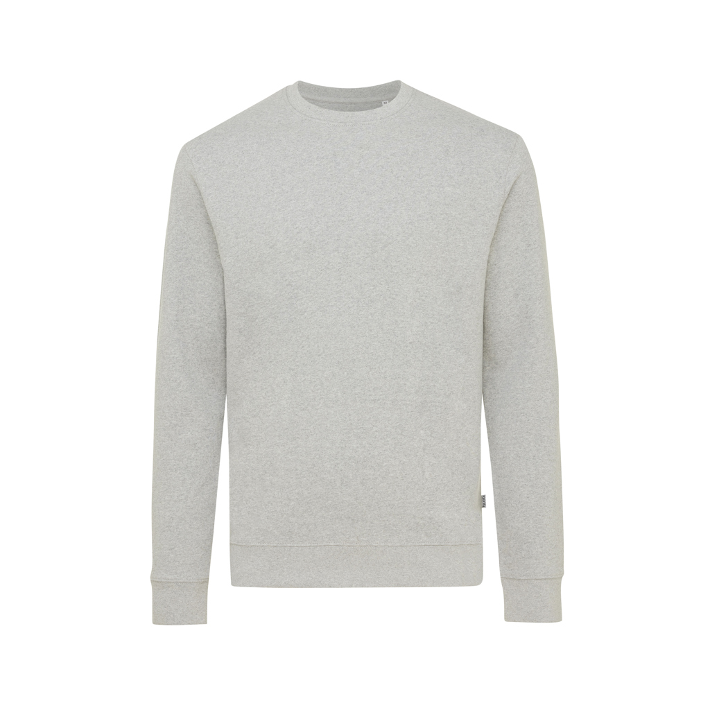 iqoniq IQONIQ Denali recycled cotton crew neck undyed