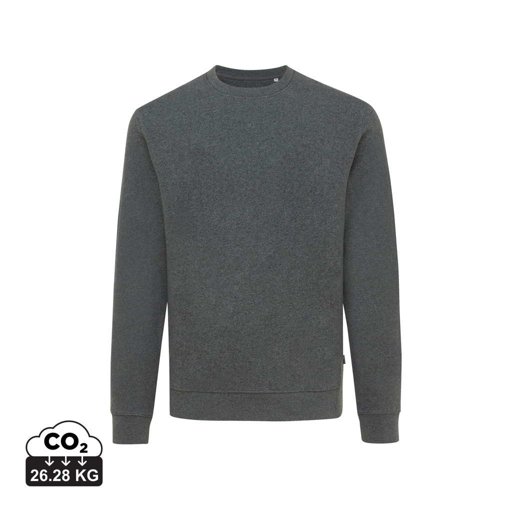 iqoniq IQONIQ Denali recycled cotton crew neck undyed
