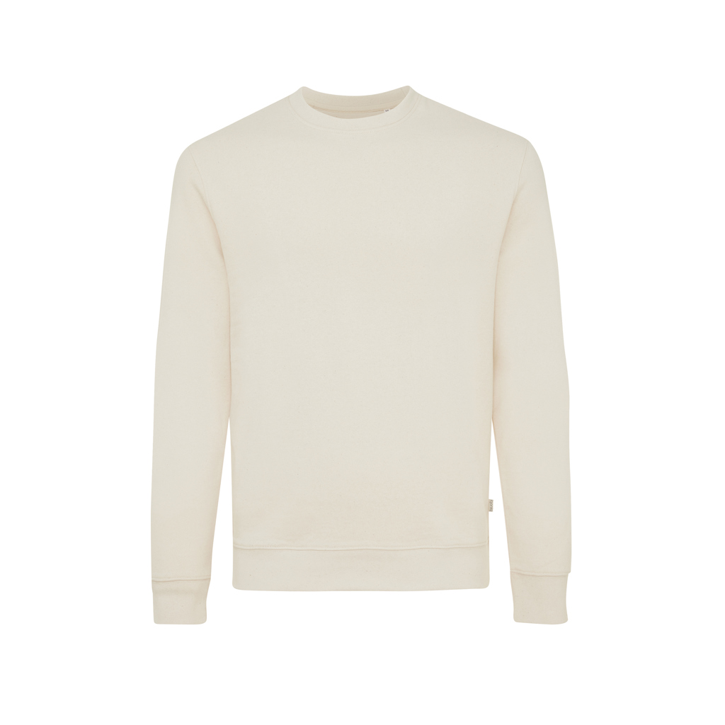 iqoniq IQONIQ Denali recycled cotton crew neck undyed