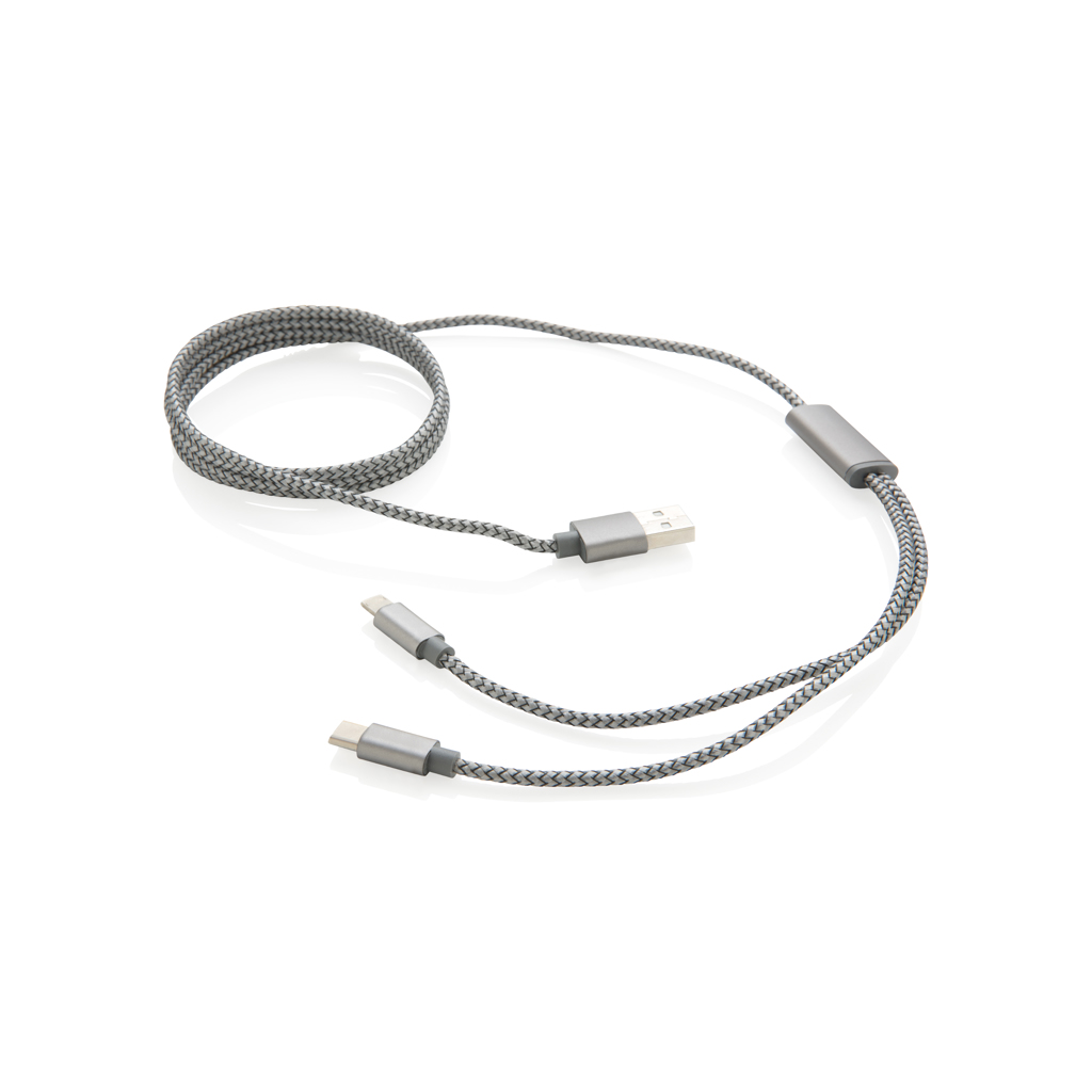 XD Collection 3-in-1 braided cable