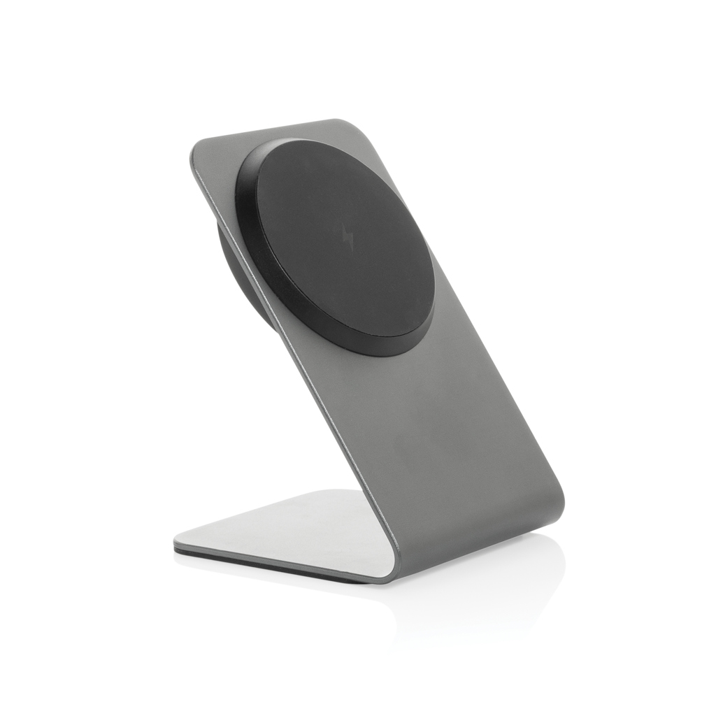XD Xclusive Terra aluminium 15W magnetic wireless charging phone stand
