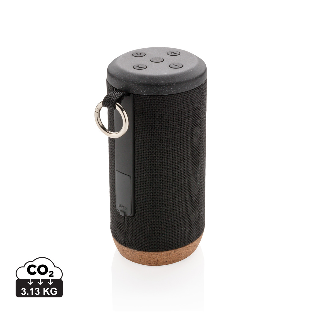 XD Xclusive Baia 10W wireless speaker, cork