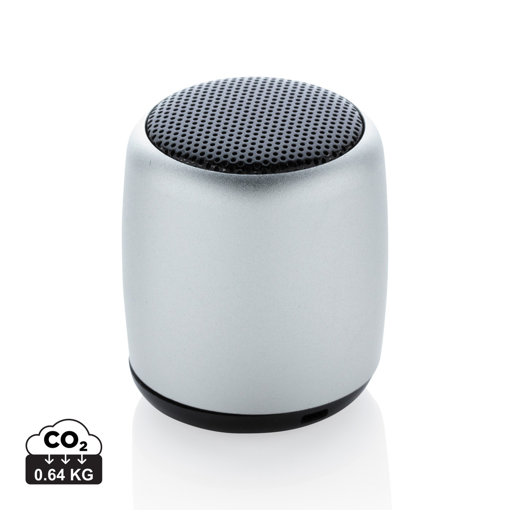 XD Collection Mini aluminium wireless speaker