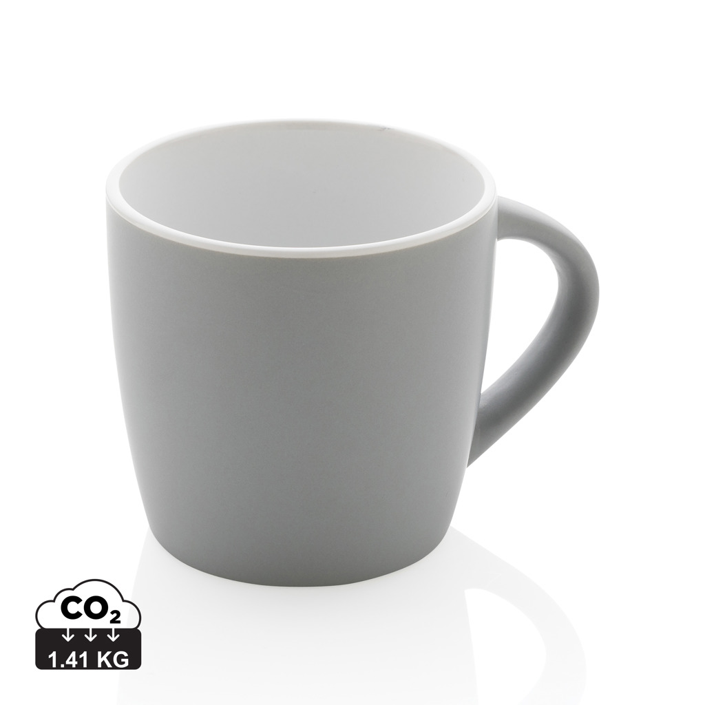 XD Collection Ceramic mug with coloured inner 300ml