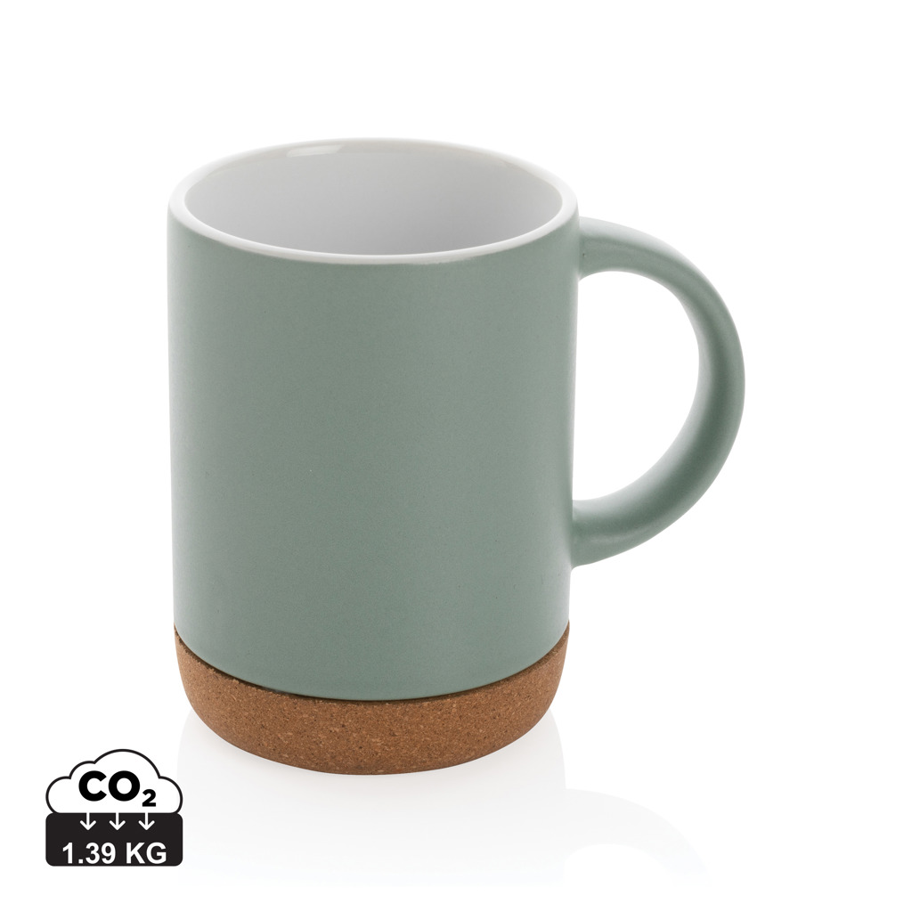 XD Collection Ceramic mug with cork base 280ml