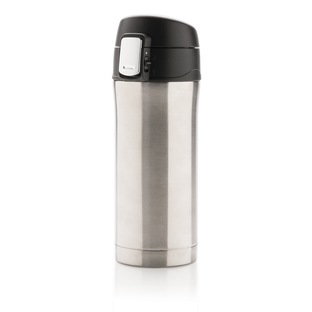 XD Collection RCS Recycled stainless steel easy lock vacuum mug