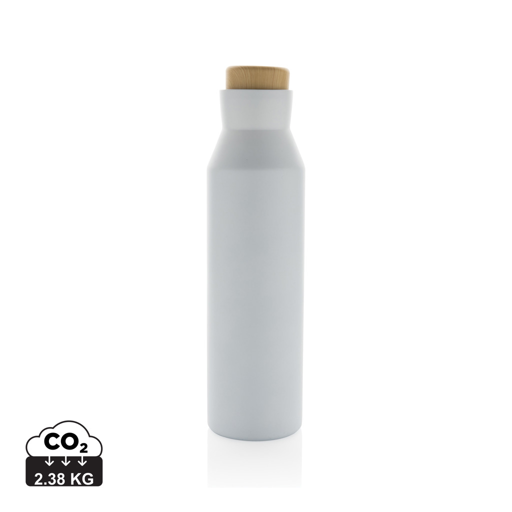 XD Collection Gaia RCS certified recycled stainless steel vacuum bottle