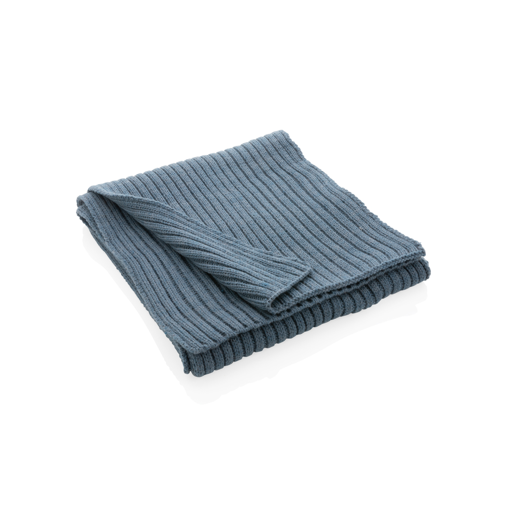 XD Collection Impact AWARE™ Polylana® knitted scarf 180 x 25cm
