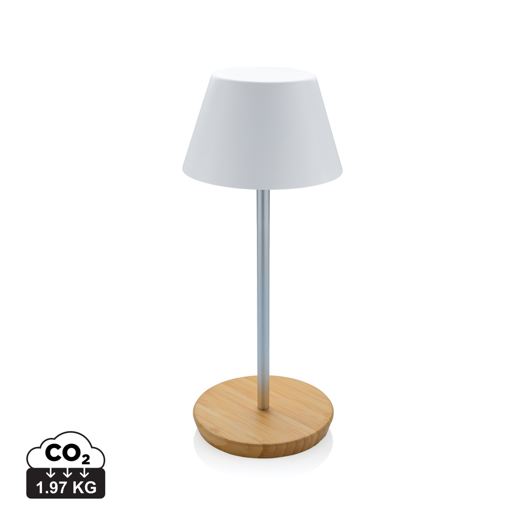 XD Collection Pure Glow RCS usb-rechargeable recycled plastic table lamp