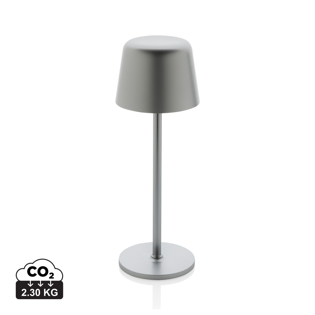 XD Collection Zenic RCS recycled plastic USB re-chargable table lamp