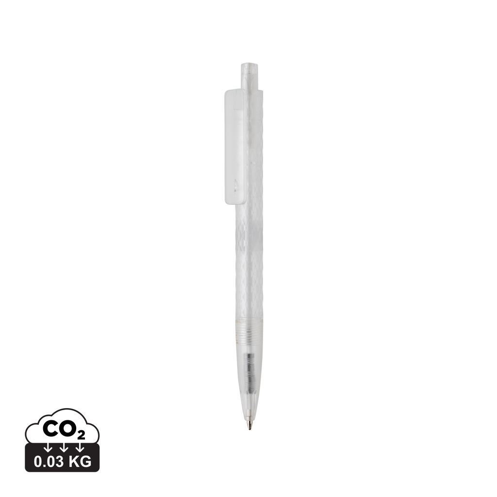 XD Collection X3 GRS recycled PC plastic pen frosted