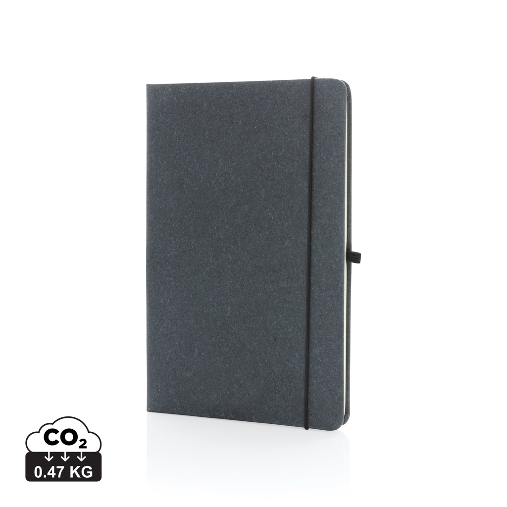 XD Collection GRS Recycled leather hardcover notebook A5