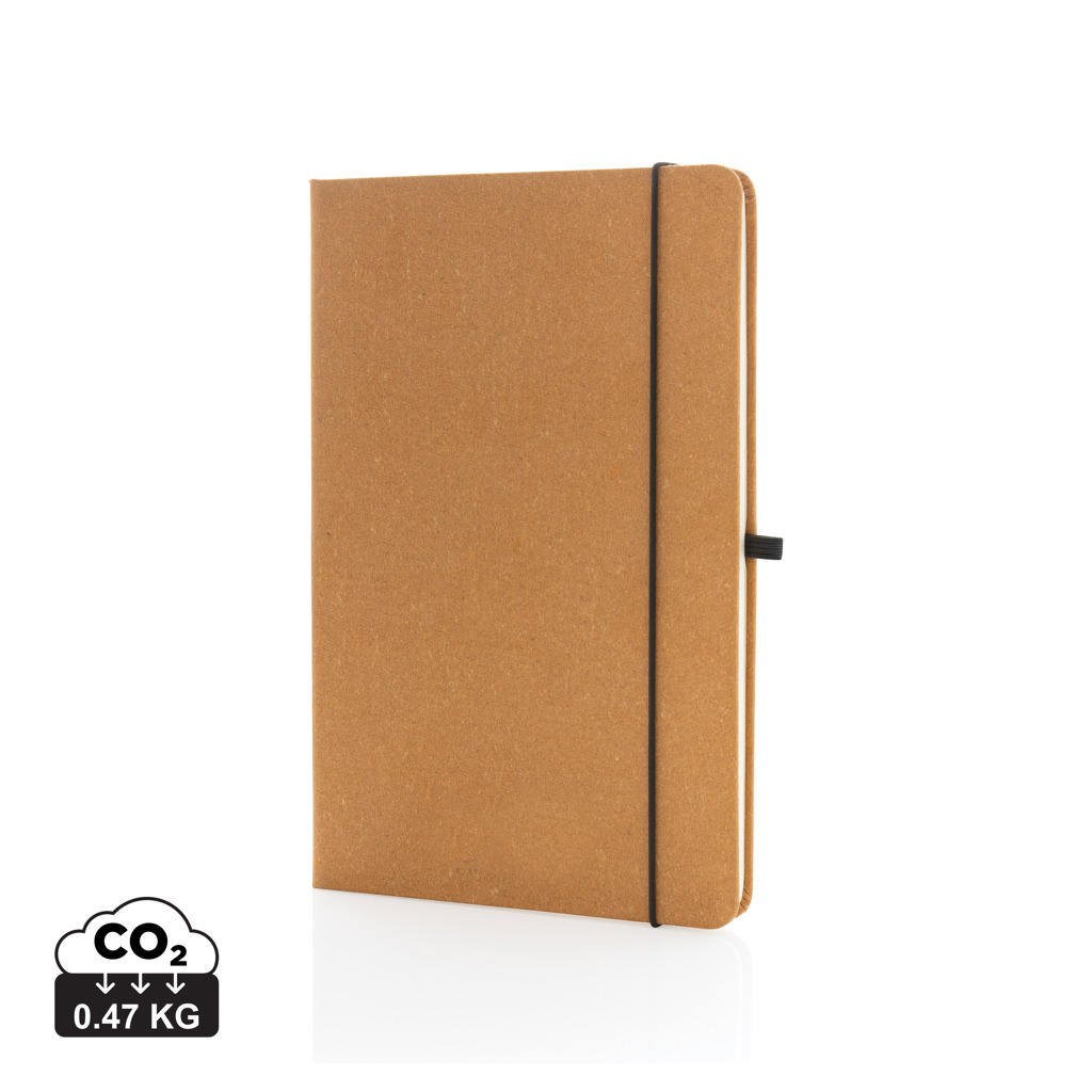 XD Collection GRS Recycled leather hardcover notebook A5