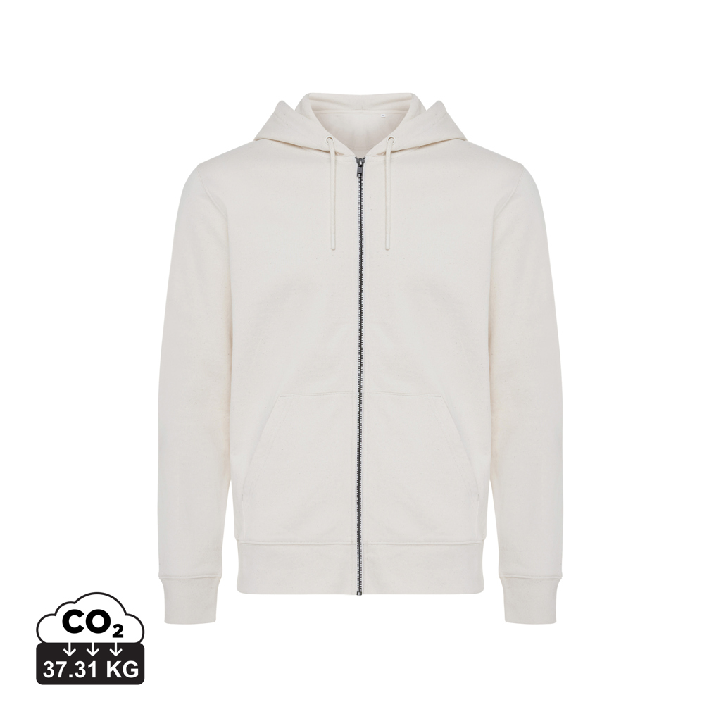 iqoniq IQONIQ Abisko recycled cotton zip through hoodie
