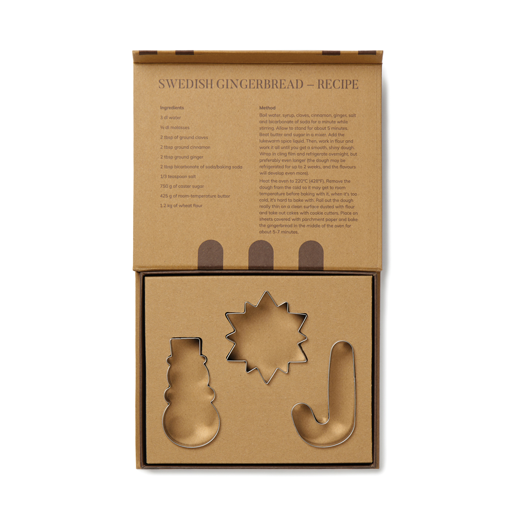Vinga VINGA Classic cookie cutter 3-piece set