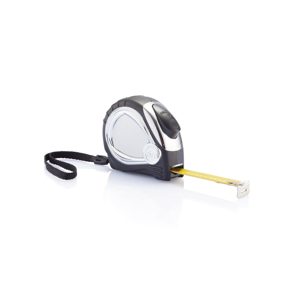 XD Collection Chrome plated auto stop tape measure