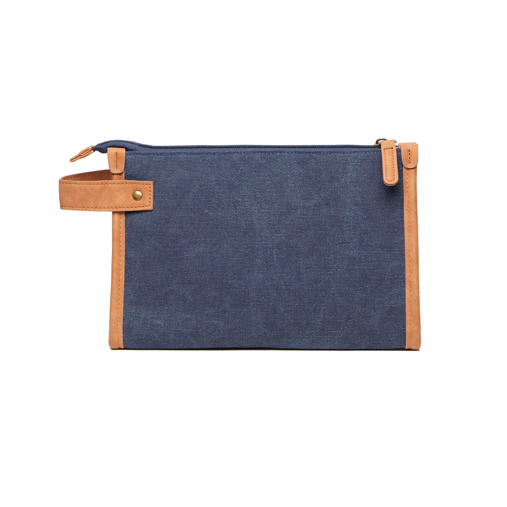 Vinga VINGA Bosler GRS recycled canvas toiletry bag