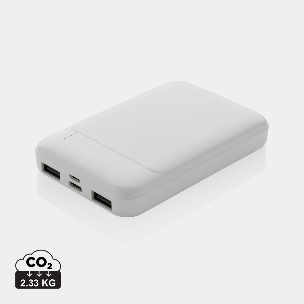 XD Collection RCS recycled plastic 5.000 mAh powerbank