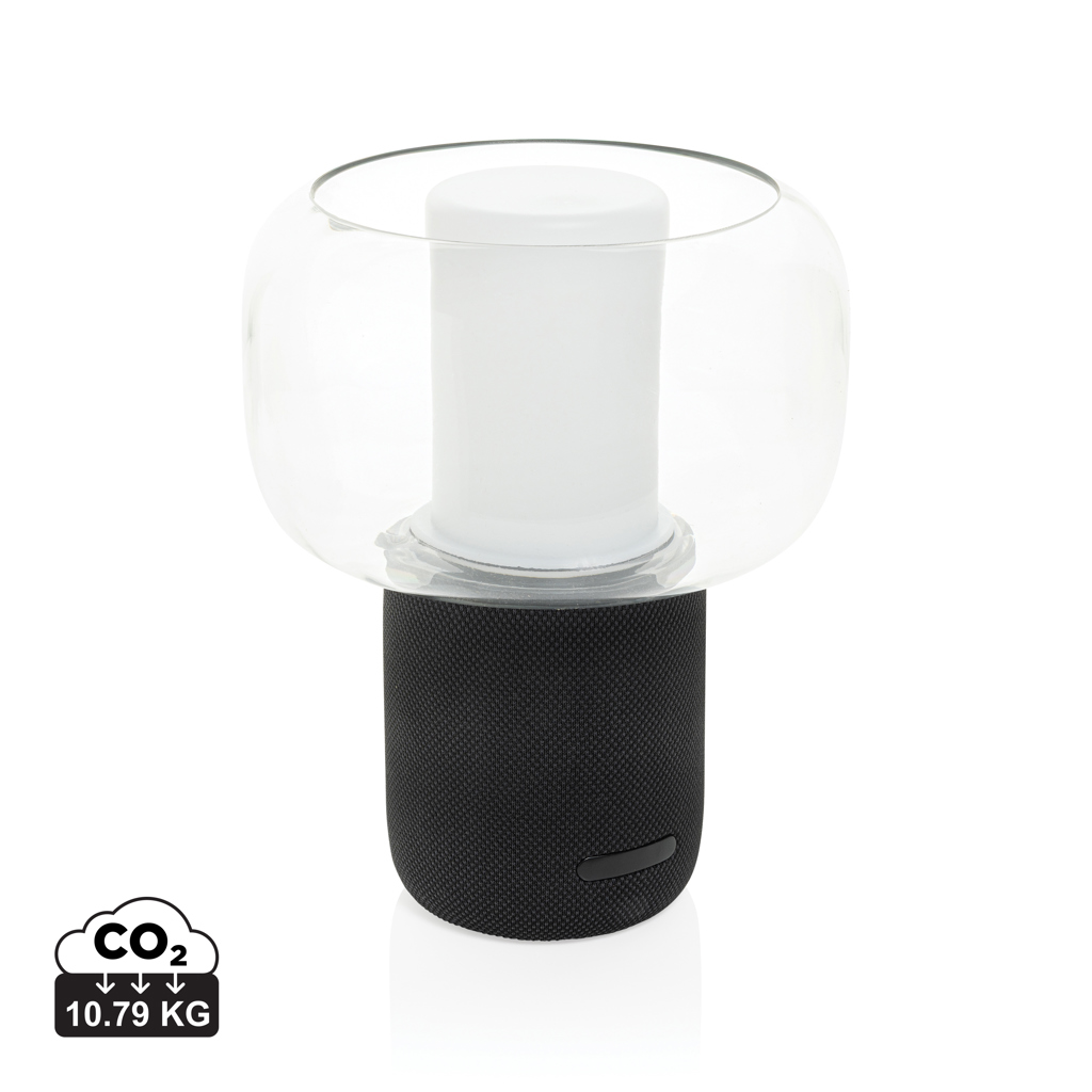XD Xclusive Lux RCS recycled plastic 10W speaker lamp