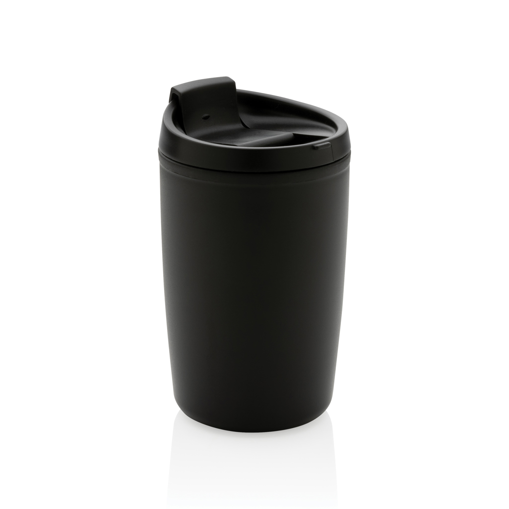 XD Collection GRS Recycled PP tumbler with flip lid