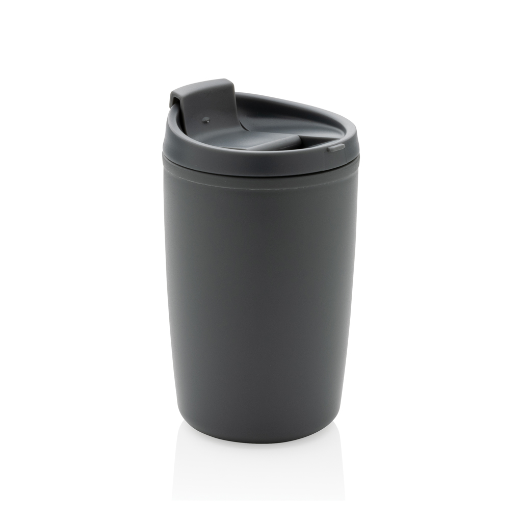 XD Collection GRS Recycled PP tumbler with flip lid