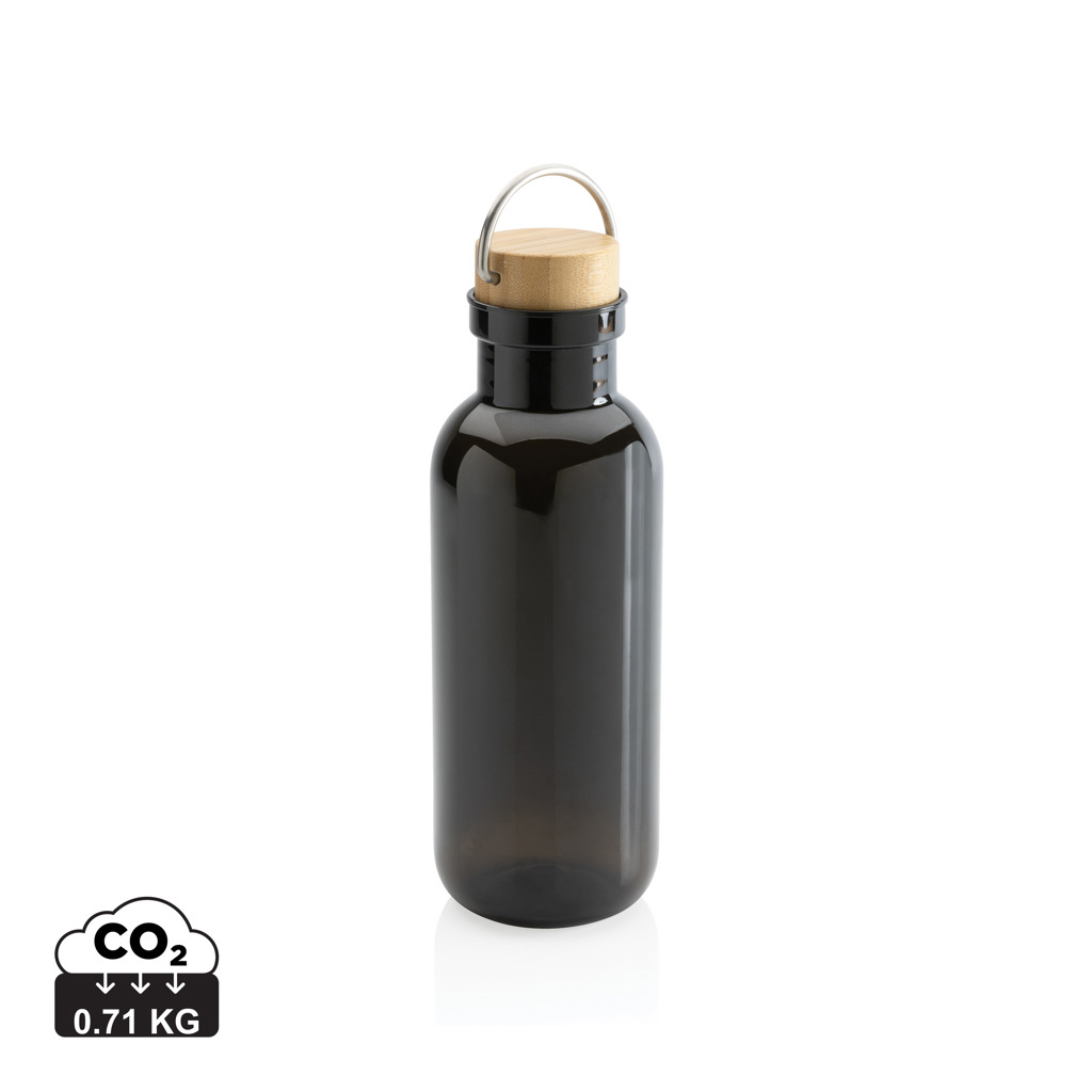 XD Collection RCS RPET bottle with bamboo lid and handle