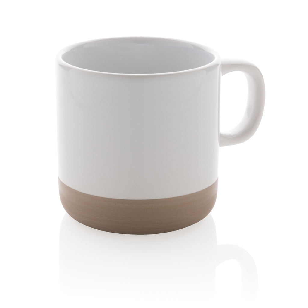 XD Collection Glazed ceramic mug 360ml