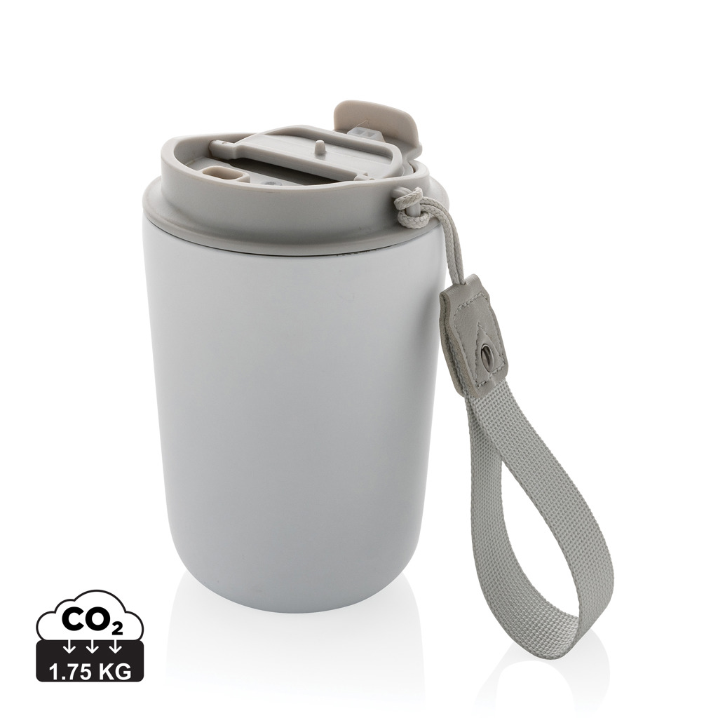 XD Collection Cuppa RCS re-steel vacuum tumbler with lanyard
